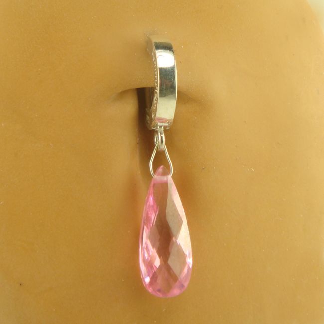 Clasp Lock Belly Ring. You are viewing a beautiful TummyToy® Navel ring made 