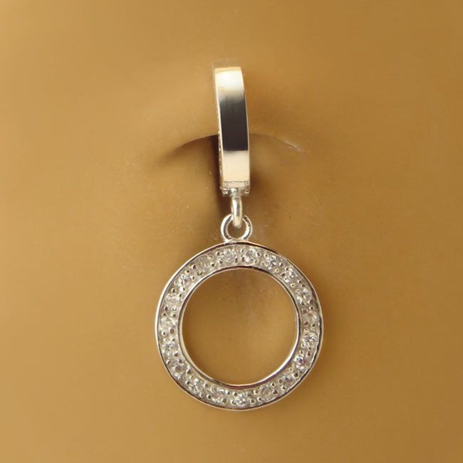 High End Belly Rings . TummyToys Circle of Life - Sensual Snap Lock Belly Rings