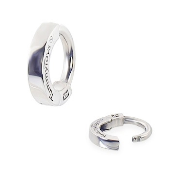 TummyToys® White Gold Sleeper Navel Ring. Quality Belly Rings.